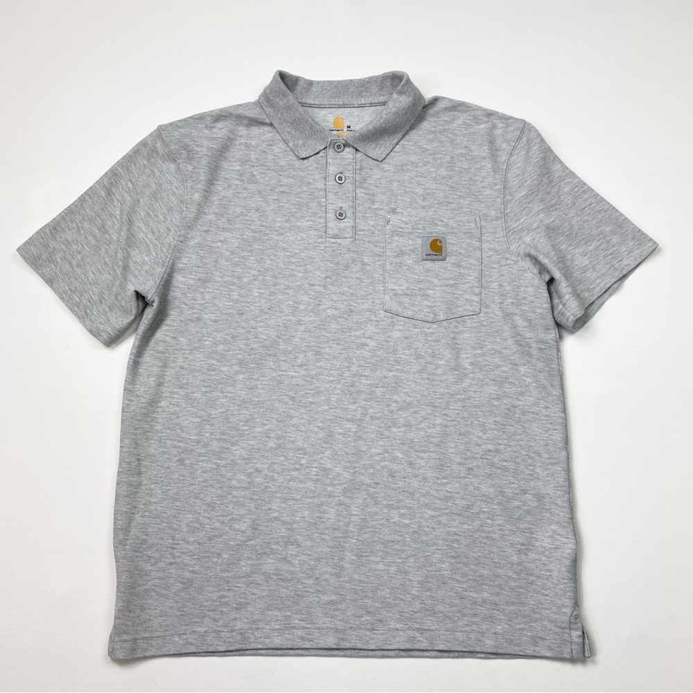 Men’s Carhartt Short Sleeve Collared Polo Shirt Size Medium